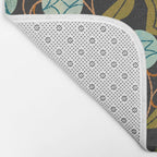 Pale Blue Roses Bath Mat Gallery Image 2