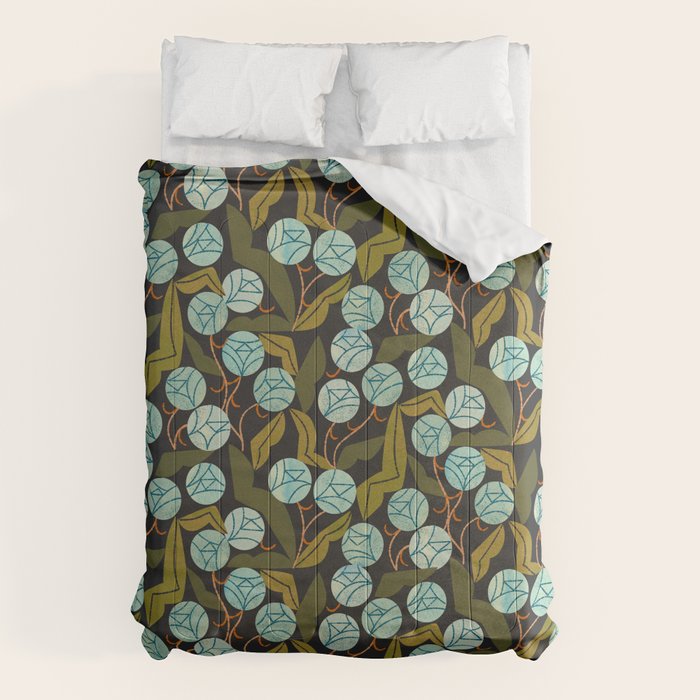 Pale Blue Roses Comforter Gallery Image 6