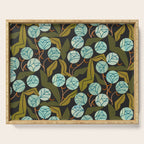 Pale Blue Roses Serving Tray Gallery Image 1