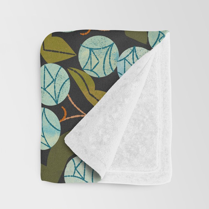 Pale Blue Roses Throw Blanket Gallery Image 3