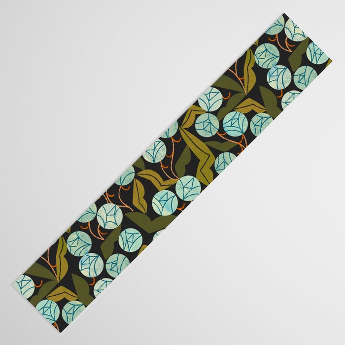 Pale Blue Roses Table Runner Gallery Image 3