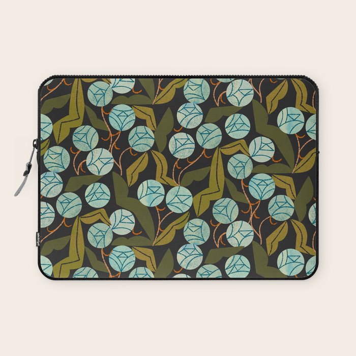 Pale Blue Roses Laptop Sleeve Gallery Image 1