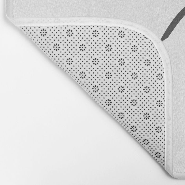 Zen Snow Bunny Bath Mat Gallery Image 2