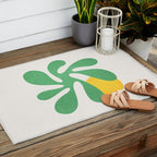 Star Leaf: Matisse Paper Cutouts VI Outdoor Rug Gallery Image 2