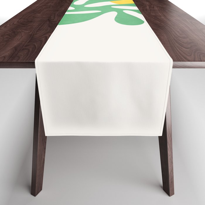 Star Leaf: Matisse Paper Cutouts VI Table Runner Gallery Image 1