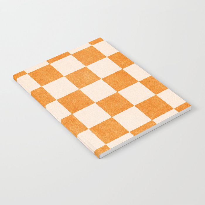 CHECKER - 001 - Tangerine Notebook Gallery Image 2