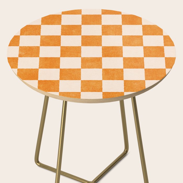 CHECKER - 001 - Tangerine Side Table Gallery Image 2