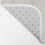 Elysian XVII Grey White Bath Mat Gallery Image 2