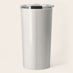 Elysian XVII Grey White Travel Mug Gallery Image 1