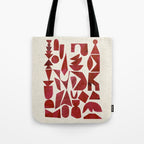 Crimson Ascend Tote Bag Gallery Image 1