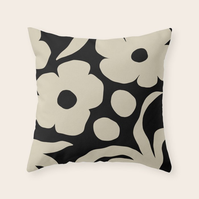 Floral six Throw Pillow Gallery Image 6