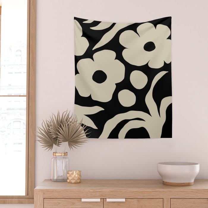 Floral six Wall Tapestry Gallery Image 2