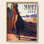 Maynard Dixon Sunset July Serving Tray Gallery Image 1