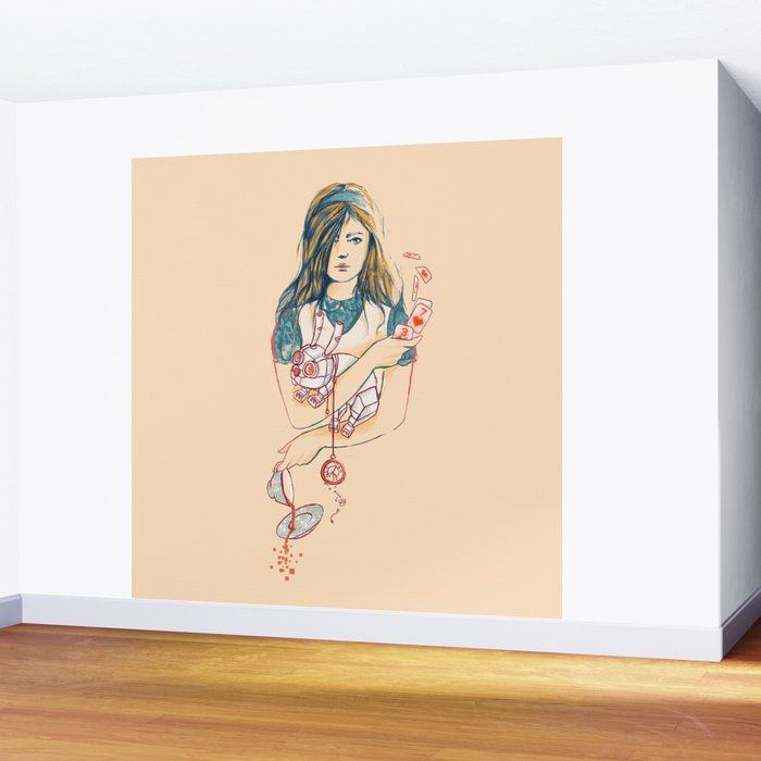 Alice Wall Mural Gallery Image 2