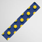 BALLS Tennis - hard court - pattern Table Runner Gallery Image 3