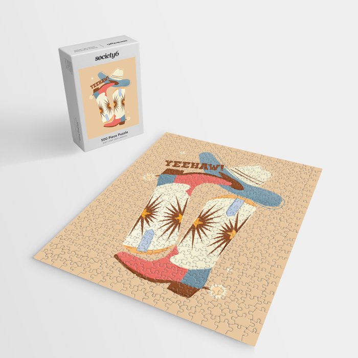 Yeehaw! Cowboy Boots Jigsaw Puzzle Gallery Image 2