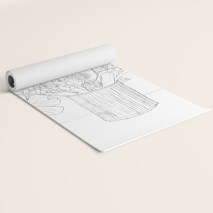  Spring Line Mood  Yoga Mat Gallery Image 2