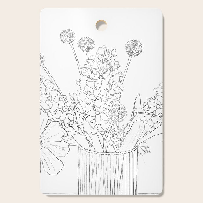  Spring Line Mood  Cutting Board Gallery Image 1