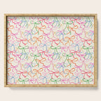 Colorful Coquette Bows  Serving Tray Gallery Image 1