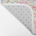 Colorful Coquette Bows  Bath Mat Gallery Image 2
