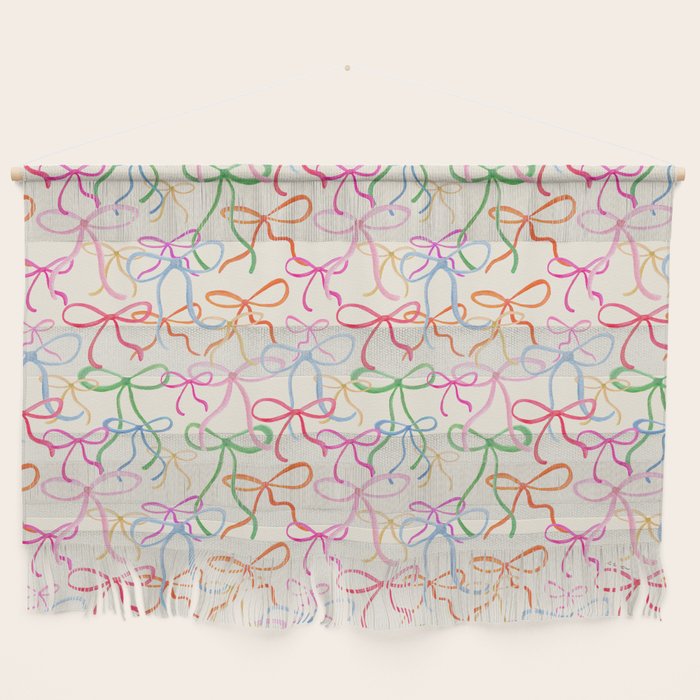 Colorful Coquette Bows  Wall Hanging Gallery Image 1