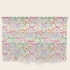 Colorful Coquette Bows  Wall Hanging Gallery Image 1