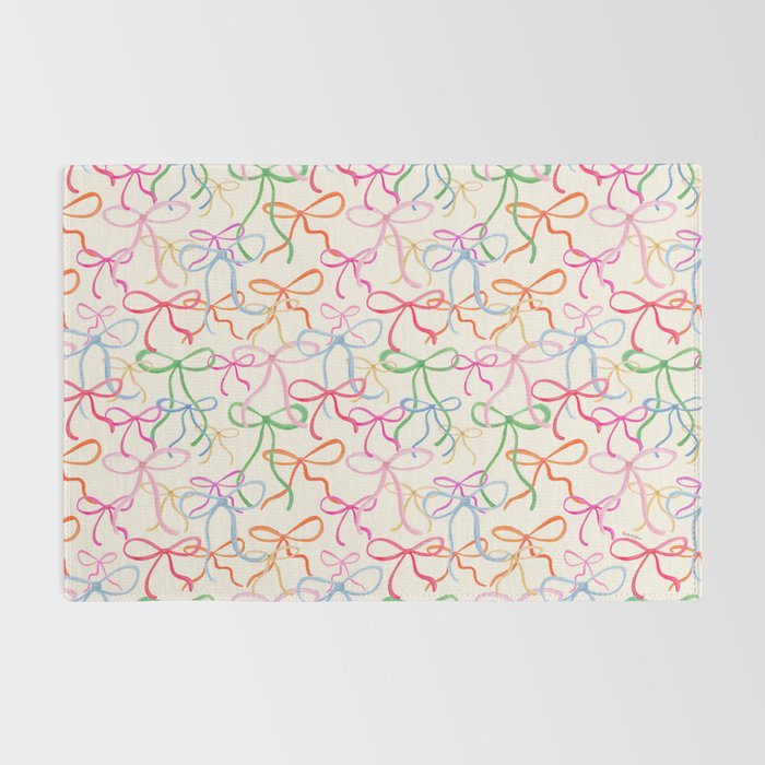 Colorful Coquette Bows  Rug Gallery Image 2