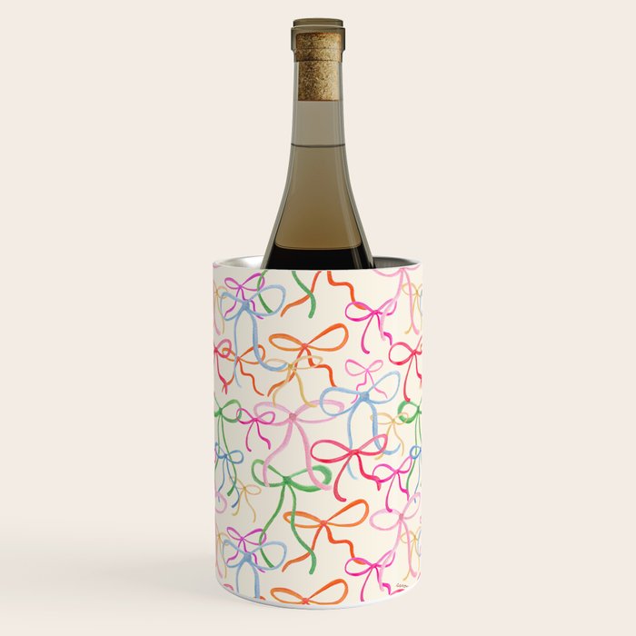 Colorful Coquette Bows  Wine Chiller Gallery Image 3