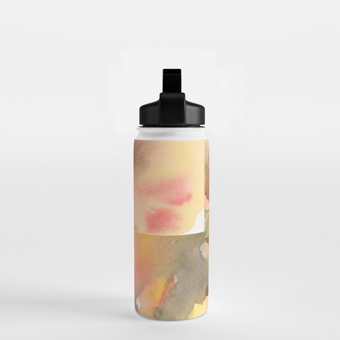 Watercolor Abstract composition 1 Water Bottle Gallery Image 2