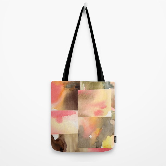 Watercolor Abstract composition 1 Tote Bag Gallery Image 2