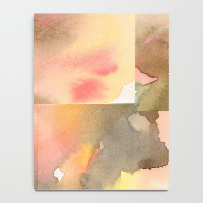 Watercolor Abstract composition 1 Notebook Gallery Image 4