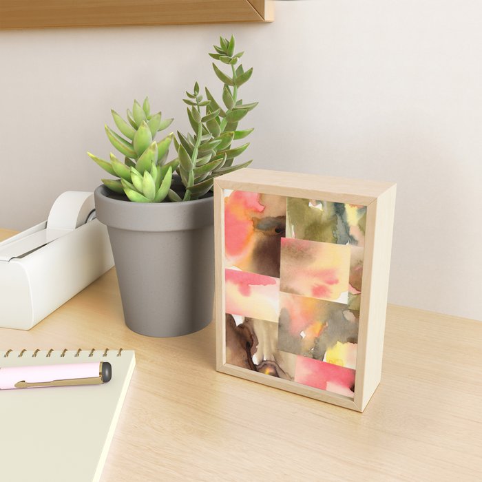 Watercolor Abstract composition 1 Mini Art Print Gallery Image 2