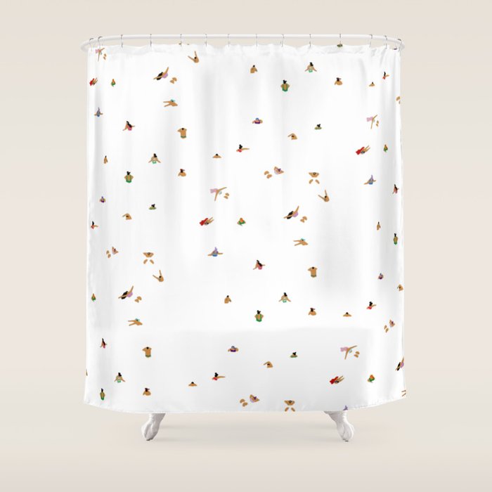 Where am I? Shower Curtain