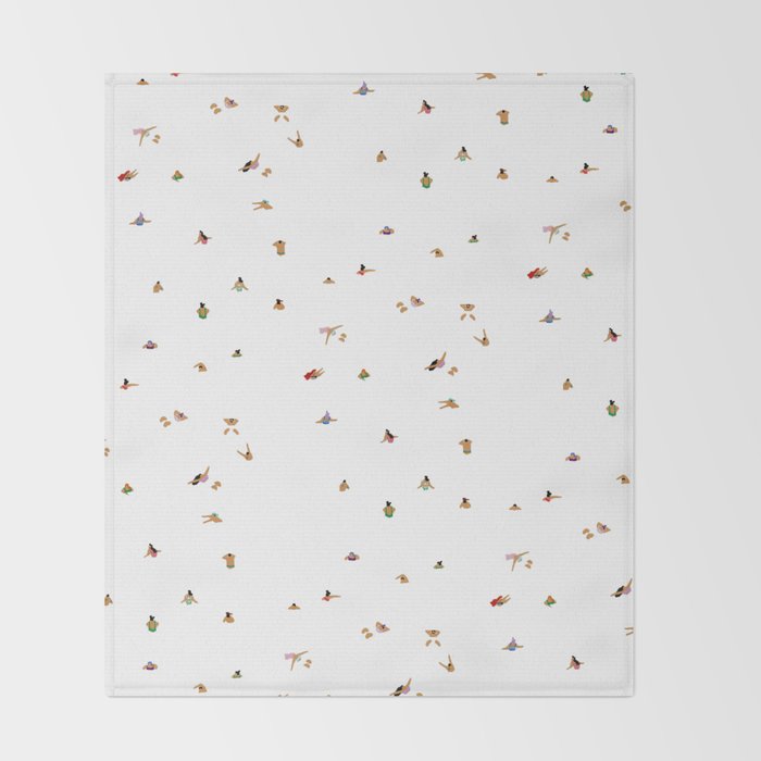 Where am I? Throw Blanket Gallery Image 2