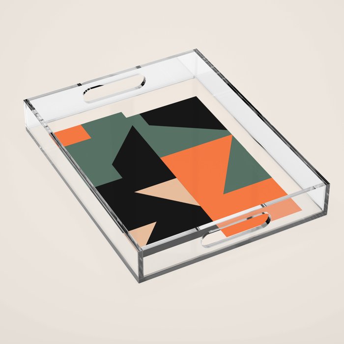 Abstraction 16 Acrylic Tray Gallery Image 1