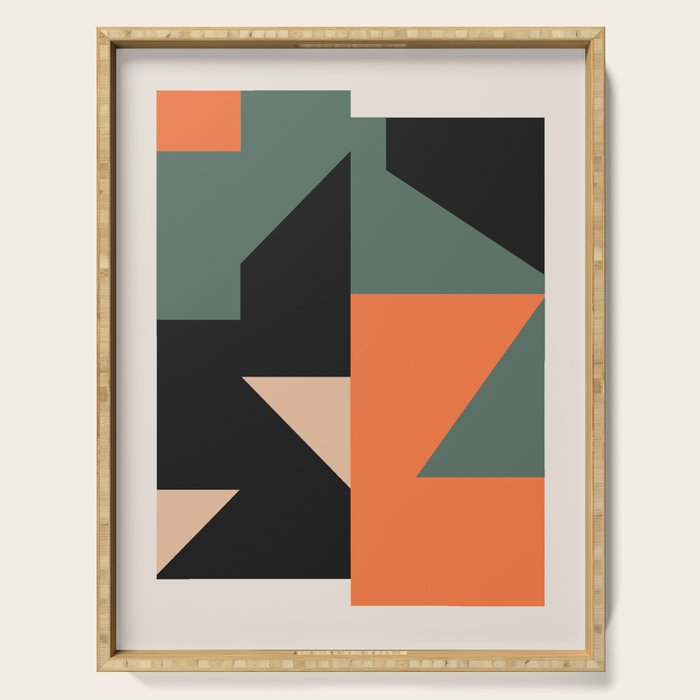 Abstraction 16 Serving Tray Gallery Image 1