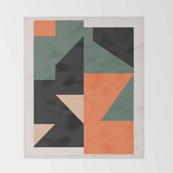 Abstraction 16 Throw Blanket Gallery Image 2