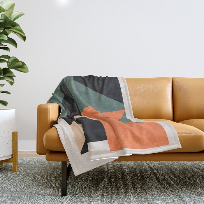 Abstraction 16 Throw Blanket Gallery Image 1