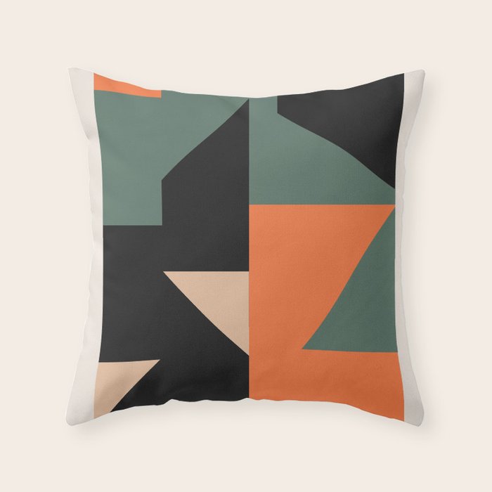 Abstraction 16 Throw Pillow Gallery Image 6
