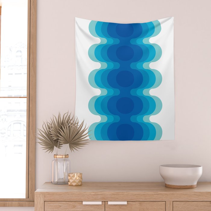 Echoes - Ocean Wall Tapestry Gallery Image 2