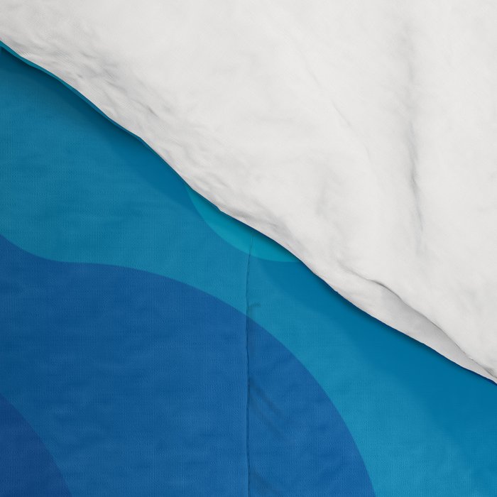 Echoes - Ocean Comforter Gallery Image 4