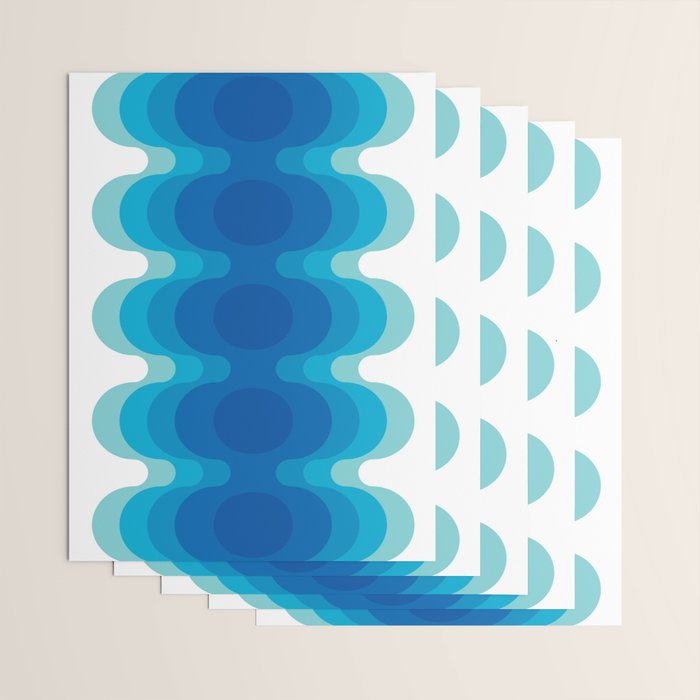 Echoes - Ocean Wrapping Paper Gallery Image 3