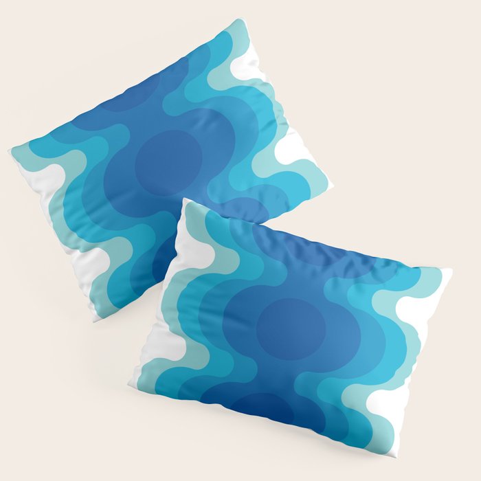 Echoes - Ocean Pillow Sham Gallery Image 1