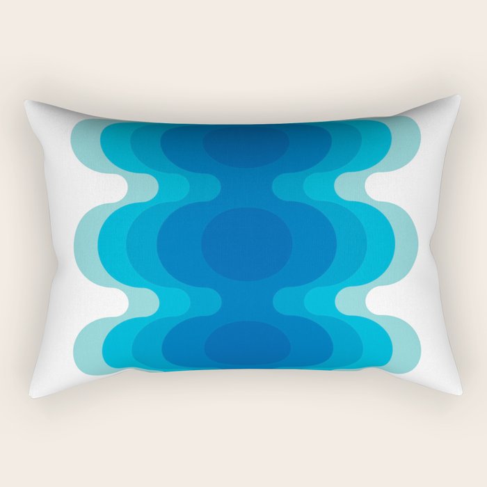 Echoes - Ocean Rectangular Pillow Gallery Image 1