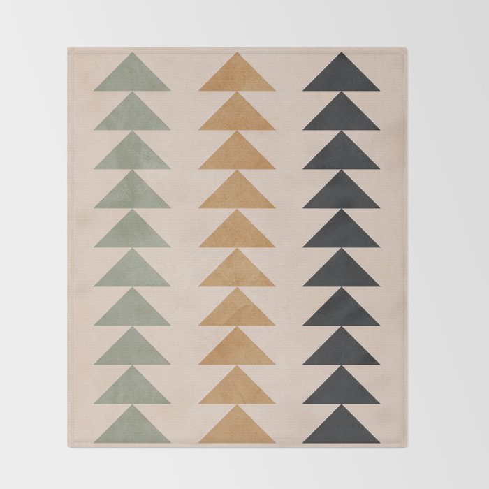 Minimal Geometric 32 Throw Blanket Gallery Image 2