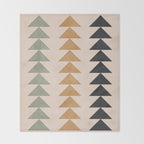 Minimal Geometric 32 Throw Blanket Gallery Image 2