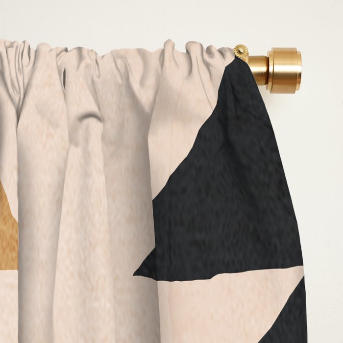 Minimal Geometric 32 Window Curtain Gallery Image 2