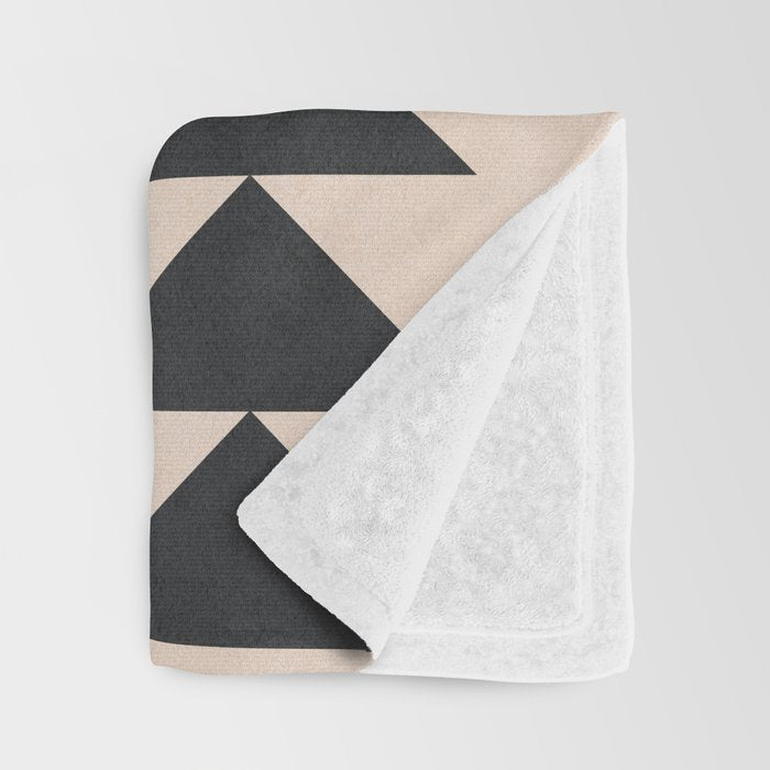 Minimal Geometric 32 Throw Blanket Gallery Image 3