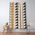 Minimal Geometric 32 Window Curtain Gallery Image 5