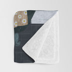 bunny bath time Throw Blanket Gallery Image 3
